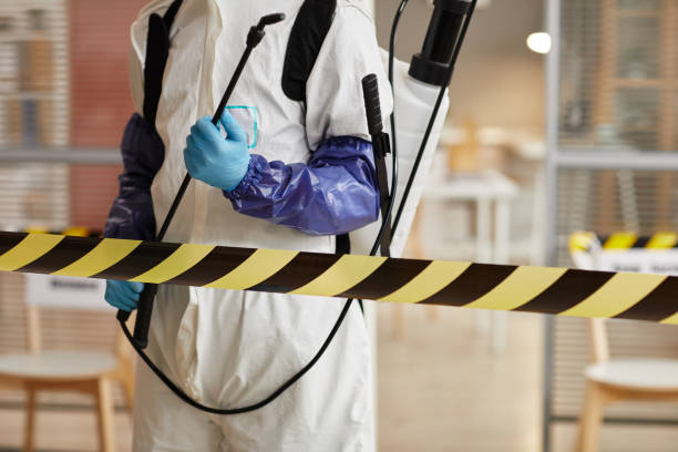 Professional Blood Cleanup technician working in Paris, AR